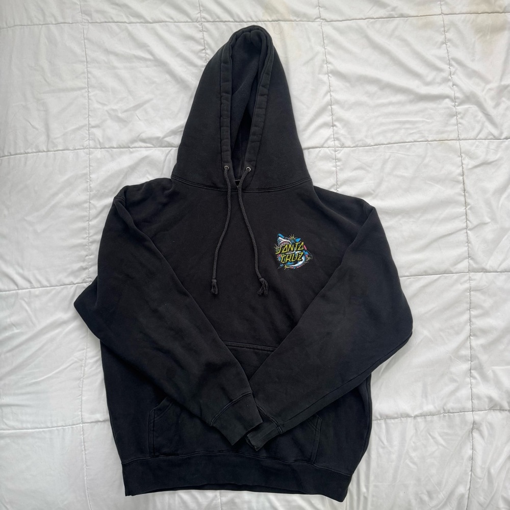 Santa Cruz Skateboards Black Hoodie